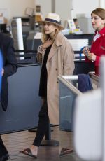 ELIZABETH OLSEN Departing from LAX Airport 04/19/2015