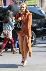 ELIZABETH OLSEN Out and About in New York 04/28/2015
