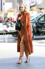 ELIZABETH OLSEN Out and About in New York 04/28/2015