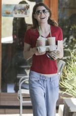 ELLEN POMPEO Out and About in Los Angeles 04/26/2015