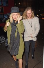 ELLIE GOULDING Night Out in London