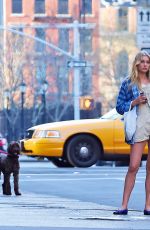 ELSA HOSK Hailing a Cab in New York