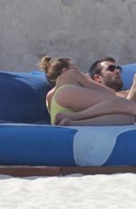 EMILY CAMP in Bikini at a Beach in Cancun