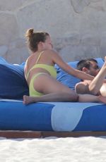 EMILY CAMP in Bikini at a Beach in Cancun