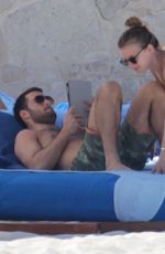 EMILY CAMP in Bikini at a Beach in Cancun
