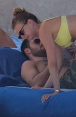 EMILY CAMP in Bikini at a Beach in Cancun