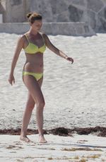 EMILY CAMP in Bikini at a Beach in Cancun