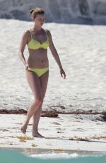 EMILY CAMP in Bikini at a Beach in Cancun