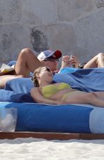 EMILY CAMP in Bikini at a Beach in Cancun
