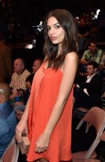 EMILY RATAJKOWSKI at bkb 2 big Knockout Boxing in Las Vegas