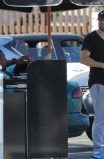 EMILY VANCAMP in Shorts at Sugarfish in West Hollywood