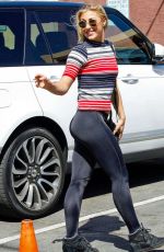 EMM SLATER Arrives to DWTS Rehearsals in Los Angeles