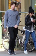 EMMA ROBERTS and Evan Peters Out and About in Beverly Hills