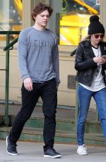 EMMA ROBERTS and Evan Peters Out and About in Beverly Hills