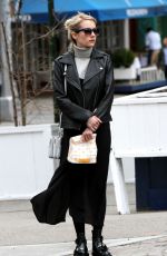 EMMA ROBERTS Leaves a Bakery in New York