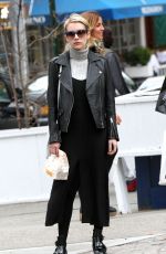 EMMA ROBERTS Leaves a Bakery in New York