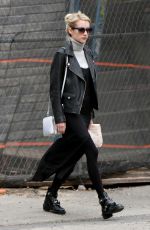 EMMA ROBERTS Leaves a Bakery in New York