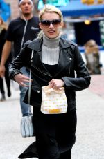 EMMA ROBERTS Leaves a Bakery in New York