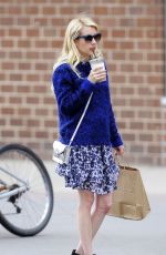 EMMA ROBERTS Out and About in New York 04/16/2015