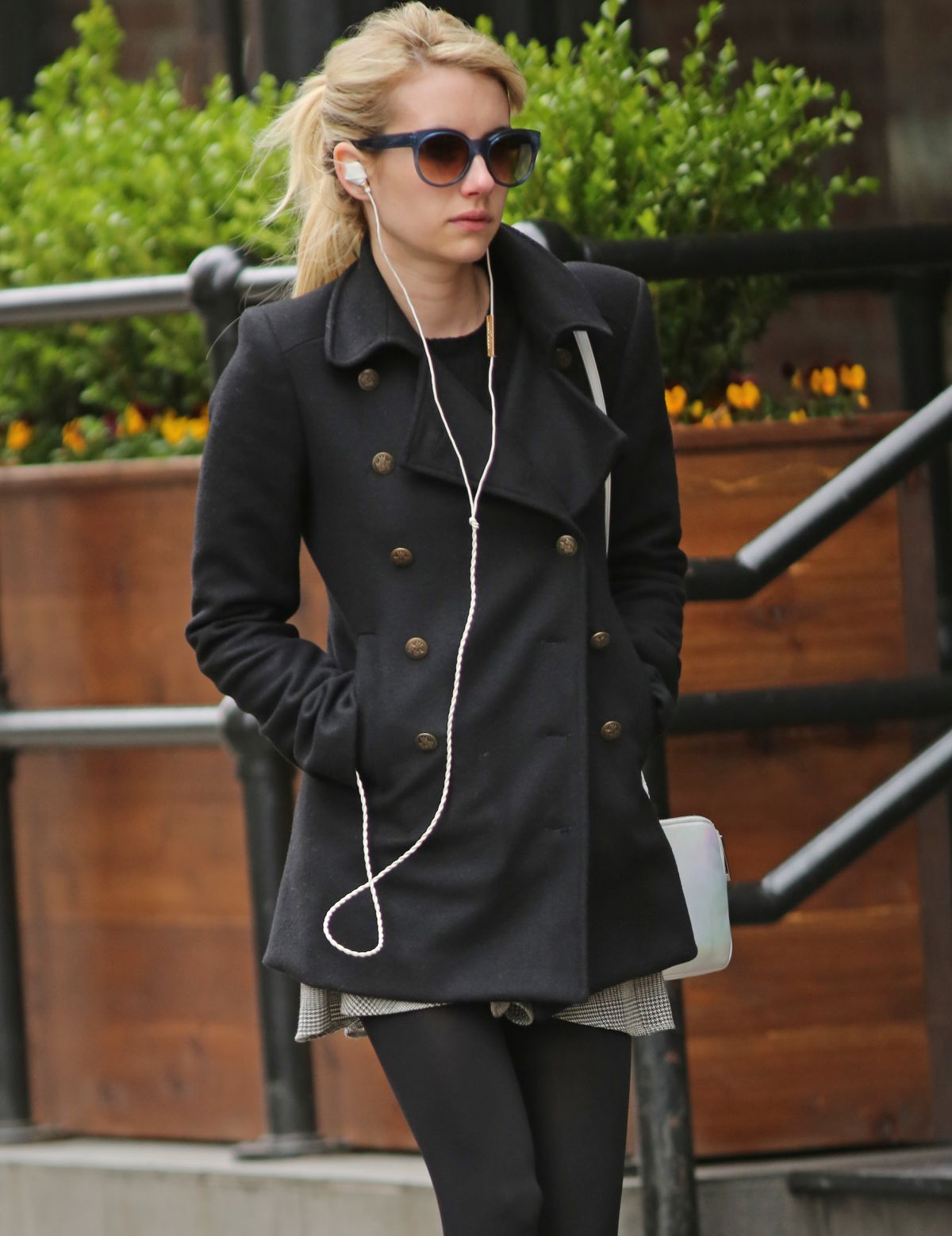 EMMA ROBERTS Out and About in New York 04/17/2015 EMMA ROBERTS Out and About in New York 04/17/2015