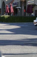 EMMA STONE in Jeans Out and About in Brentwood