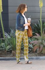EMMA STONE Out Shopping in Los Angeles