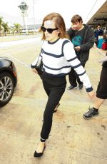 EMMA WATSON Arrives at LAX Airport in Los Angeles 04/22/2015