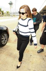 EMMA WATSON Arrives at LAX Airport in Los Angeles 04/22/2015