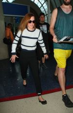 EMMA WATSON Arrives at LAX Airport in Los Angeles 04/22/2015