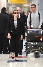 EMMA WATSON at JFK Airport in New York