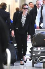 EMMA WATSON at JFK Airport in New York