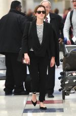 EMMA WATSON at JFK Airport in New York