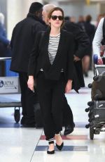 EMMA WATSON at JFK Airport in New York