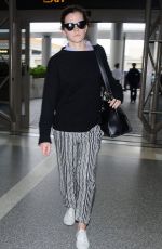 EMMA WATSON at LAX Airport in Los Angeles 04/25/2015