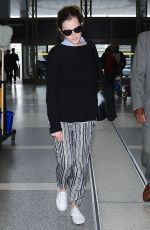 EMMA WATSON at LAX Airport in Los Angeles 04/25/2015