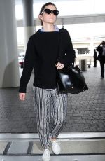 EMMA WATSON at LAX Airport in Los Angeles 04/25/2015