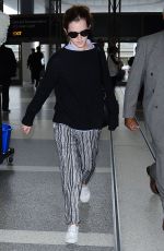 EMMA WATSON at LAX Airport in Los Angeles 04/25/2015