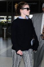 EMMA WATSON at LAX Airport in Los Angeles 04/25/2015