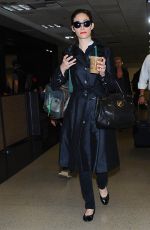 EMMY ROSSUM Arriving at Los Angeles International Airport 04/27/2015