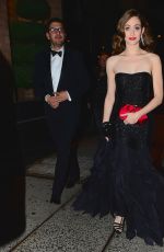 EMMY ROSSUM at Save Venice Un Ballo in Maschera Event in New York