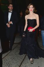 EMMY ROSSUM at Save Venice Un Ballo in Maschera Event in New York