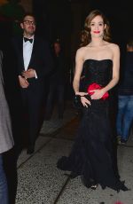 EMMY ROSSUM at Save Venice Un Ballo in Maschera Event in New York