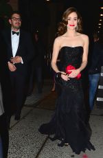 EMMY ROSSUM at Save Venice Un Ballo in Maschera Event in New York