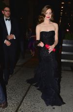 EMMY ROSSUM at Save Venice Un Ballo in Maschera Event in New York