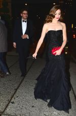 EMMY ROSSUM at Save Venice Un Ballo in Maschera Event in New York