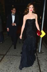 EMMY ROSSUM at Save Venice Un Ballo in Maschera Event in New York