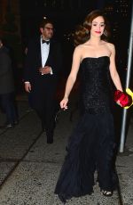 EMMY ROSSUM at Save Venice Un Ballo in Maschera Event in New York
