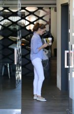 EMMY ROSSUM Heading to a Dovtor