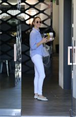 EMMY ROSSUM Heading to a Dovtor