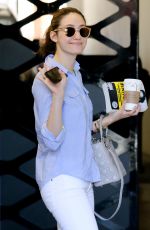 EMMY ROSSUM Heading to a Dovtor